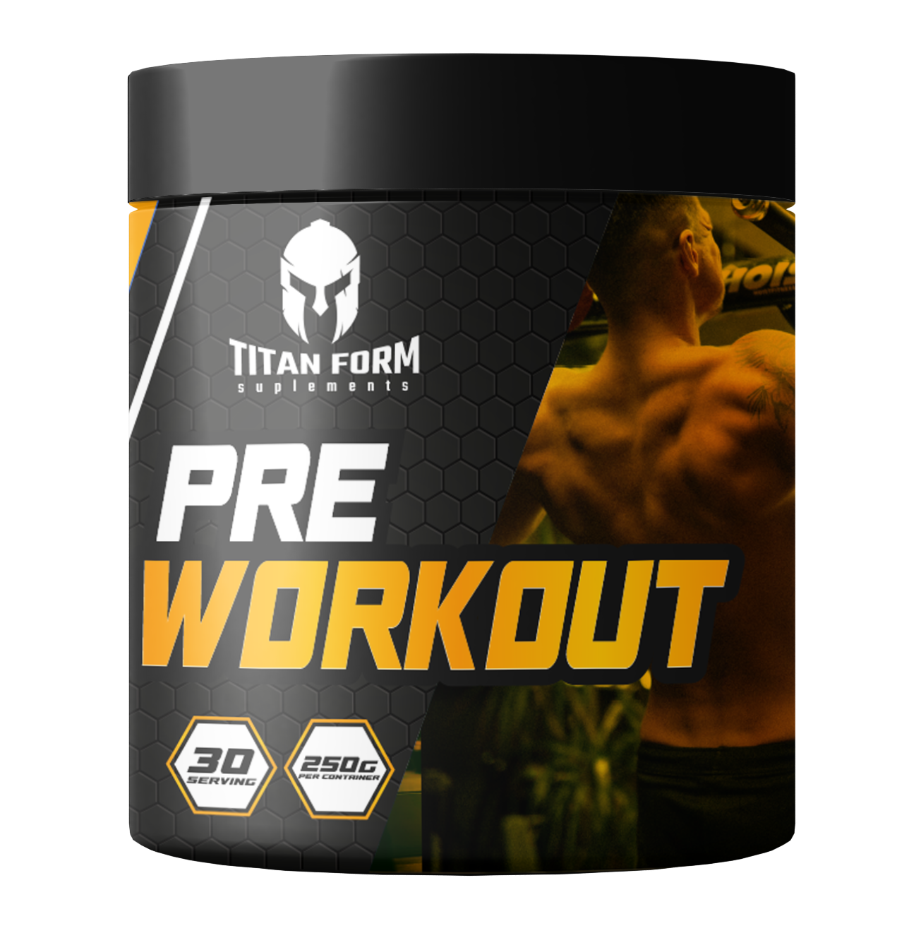 Pre-entreno Titan – Explosión de energía y fuerza máxima