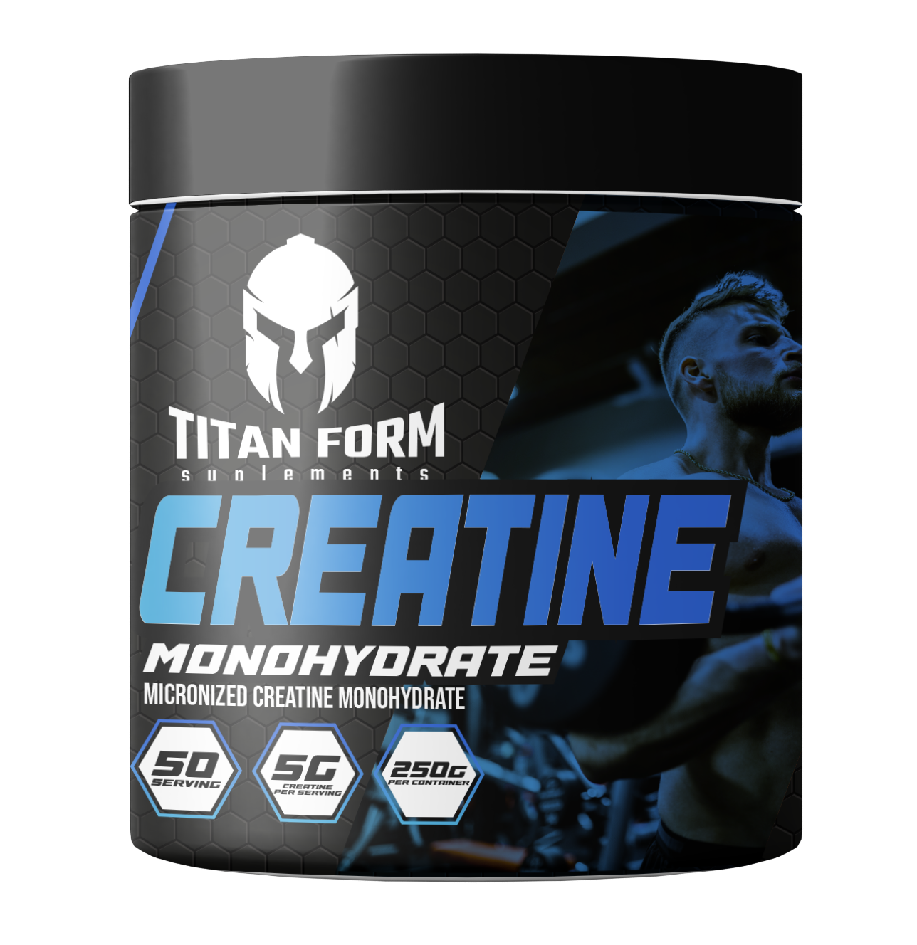 Creatina Titan – Suplemento de creatina monohidratada en polvo