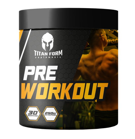 Pre-entreno Titan – Explosión de energía y fuerza máxima